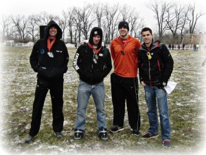 Jeff Cain, Taylor Clark, Mitchell Dyer, Chris Johnson